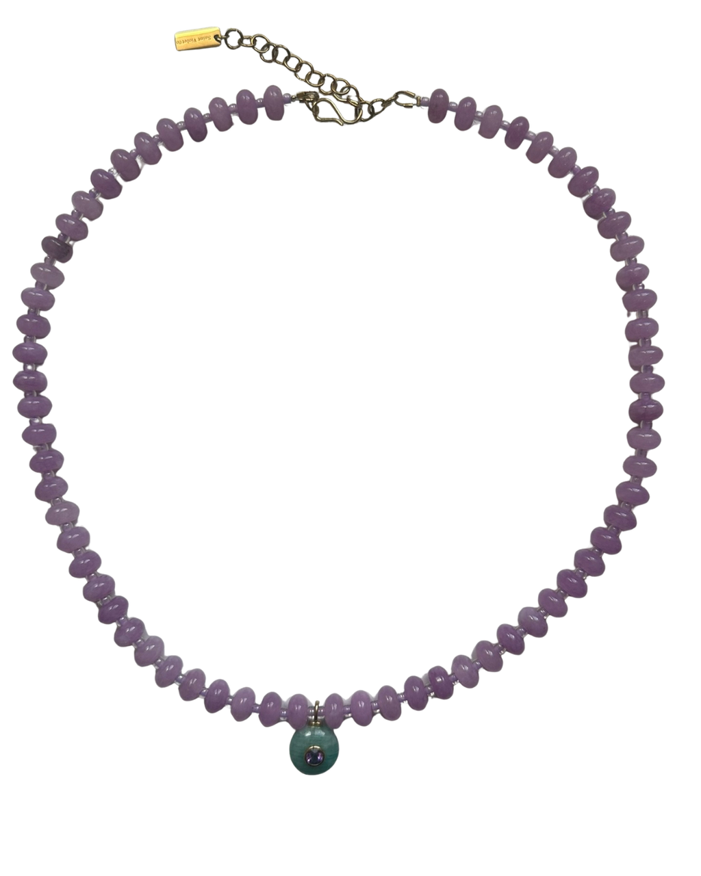 Lavender Jade Necklace