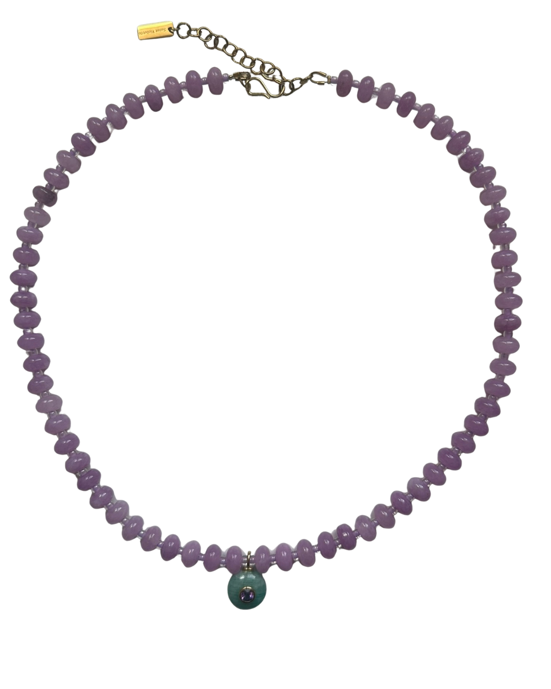 Lavender Jade Necklace