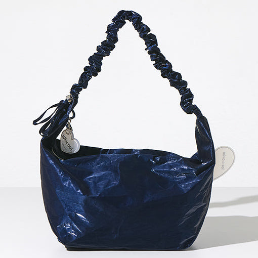 Navy Lustre Bag