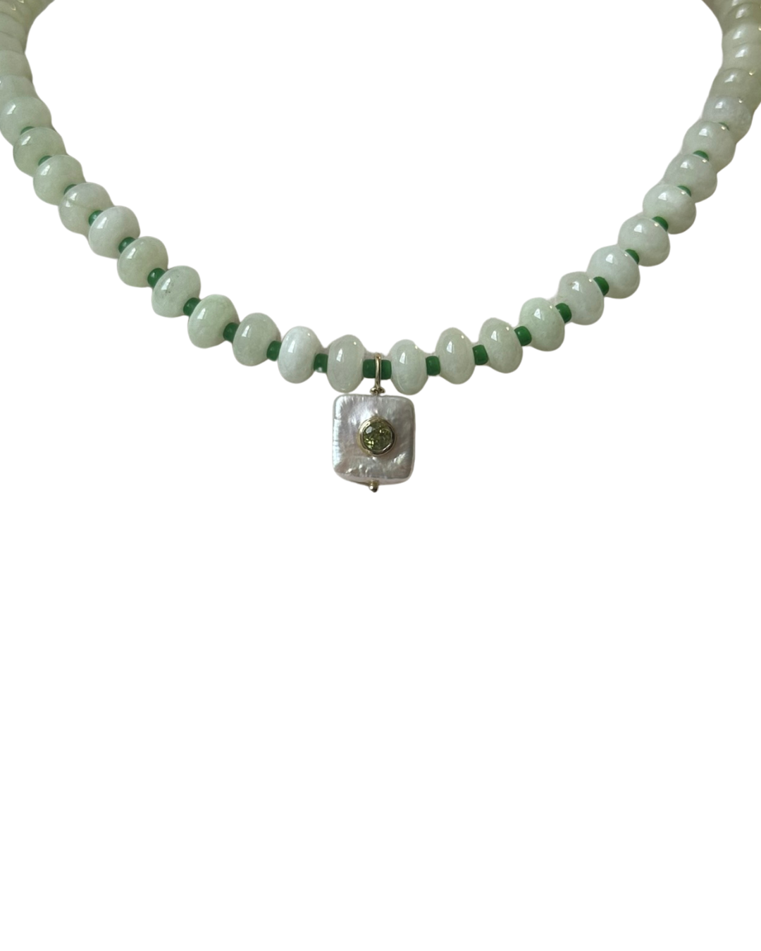 Sage Jade Necklace