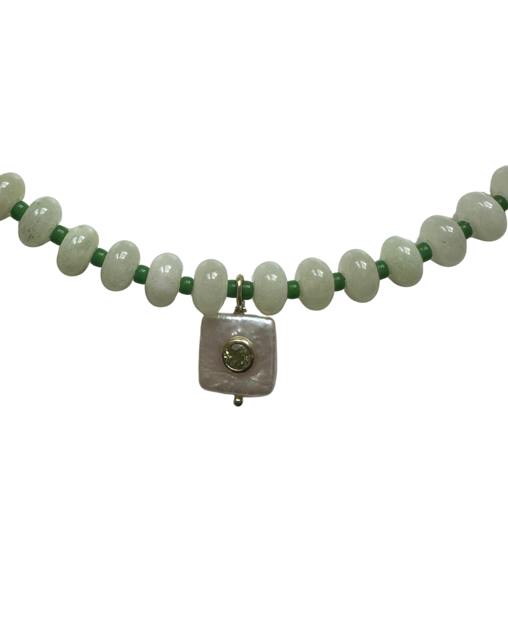 Sage Jade Necklace