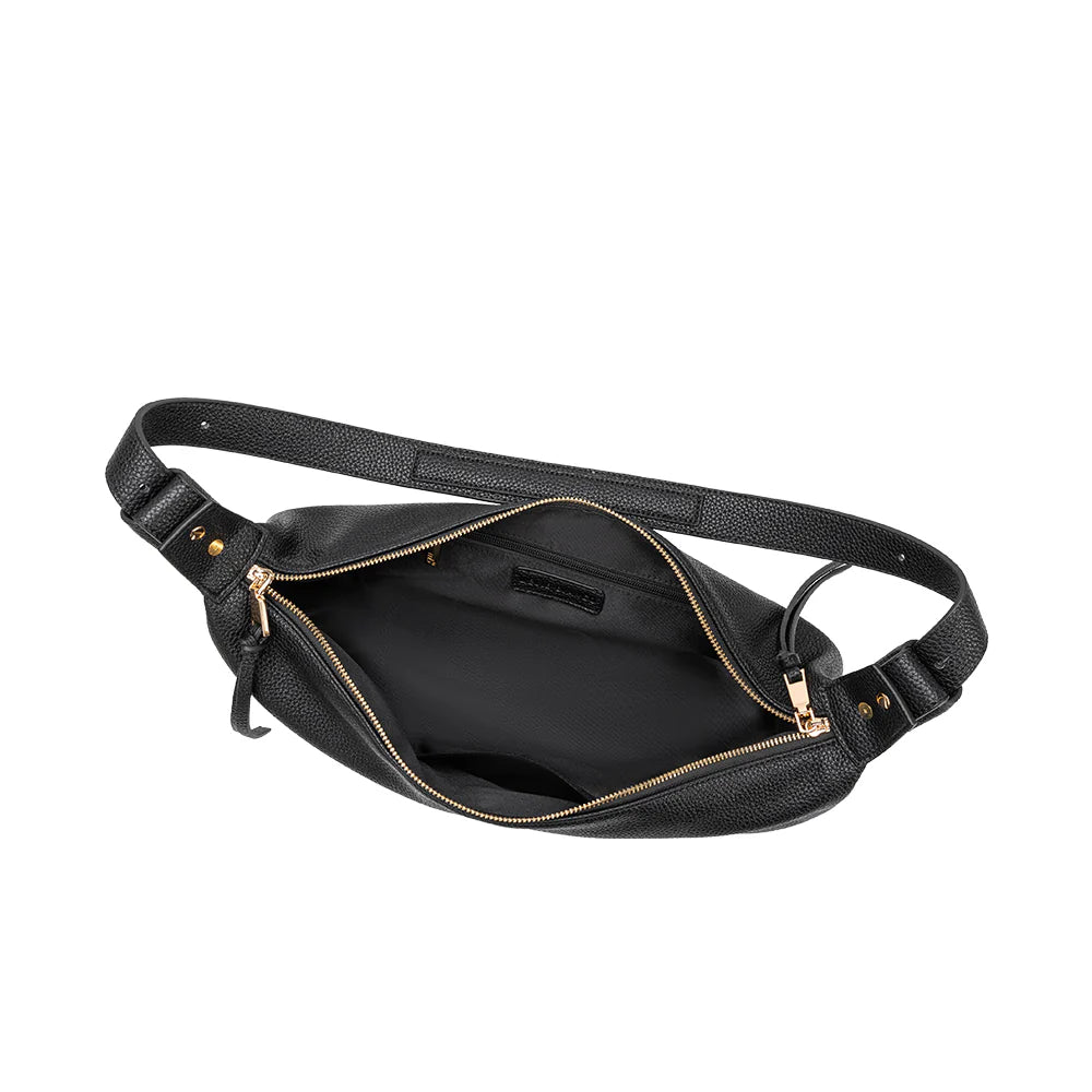 Melie Bianco Black Hayden Crossbody