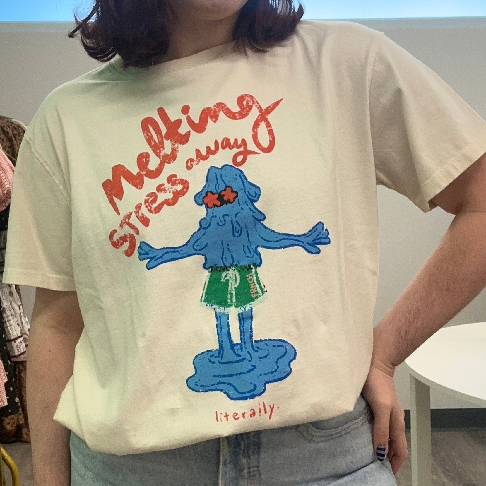 Melting Stress Graphic Tee