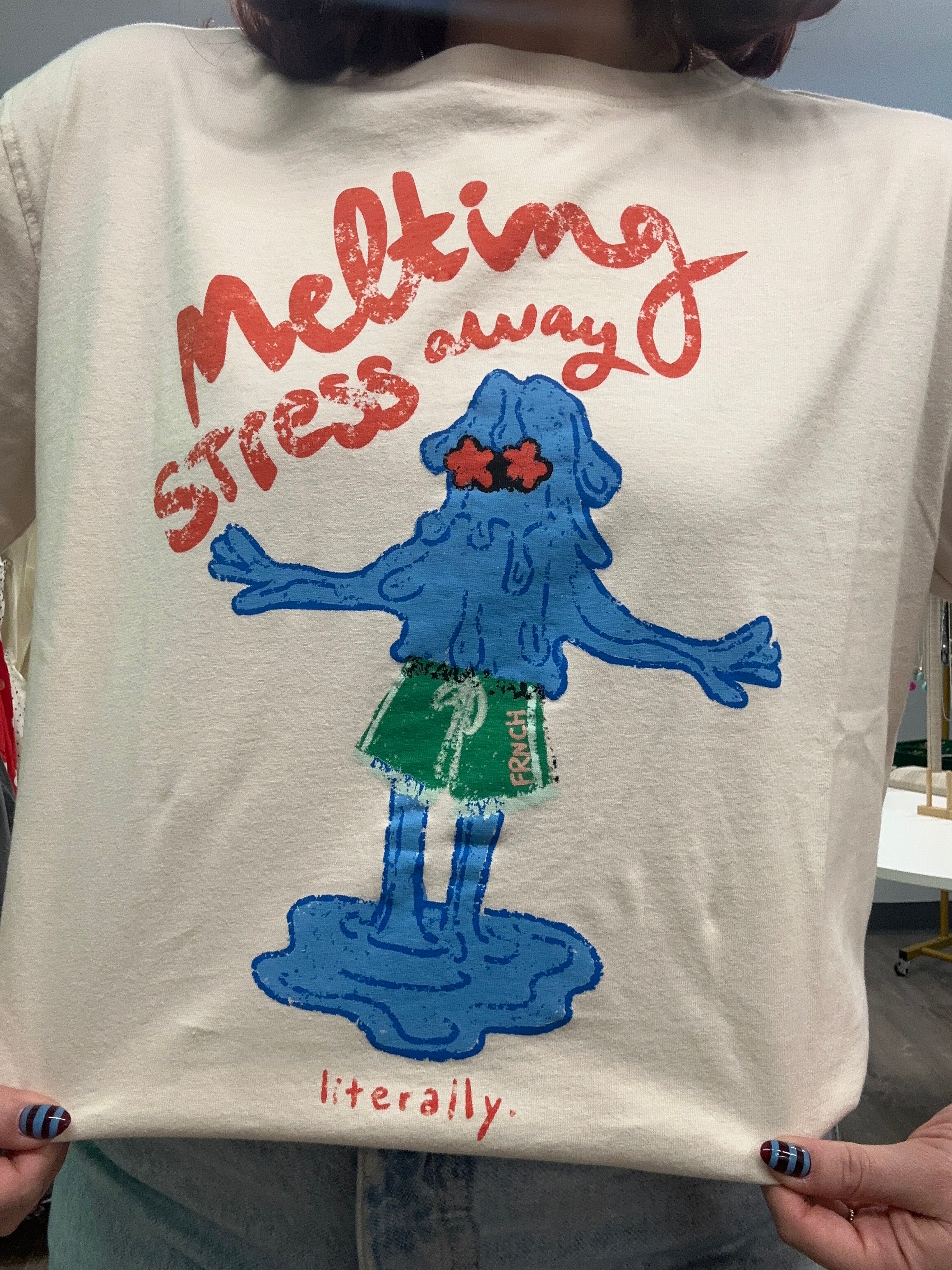 Melting Stress Graphic Tee