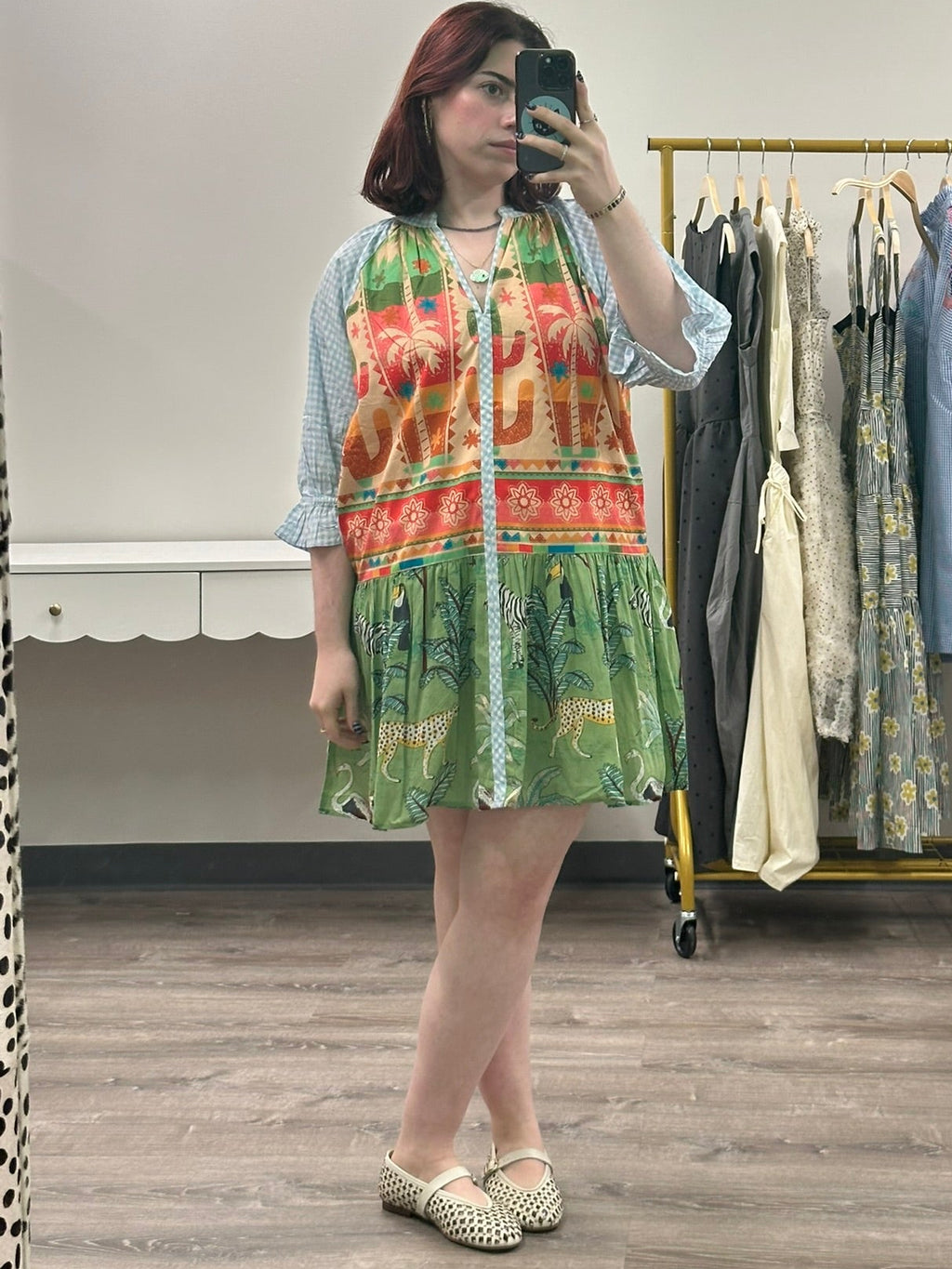 Tropical Western Dress