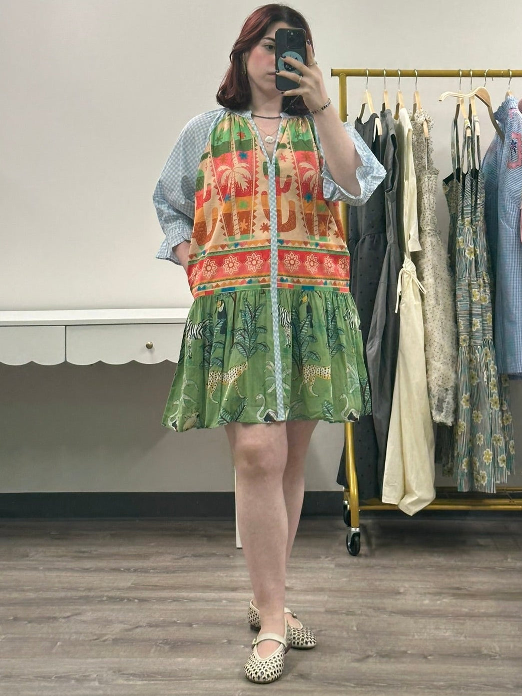 Tropical Western Dress
