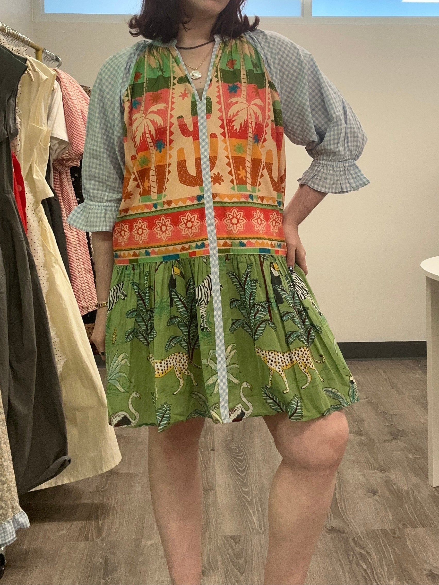 Tropical Western Dress