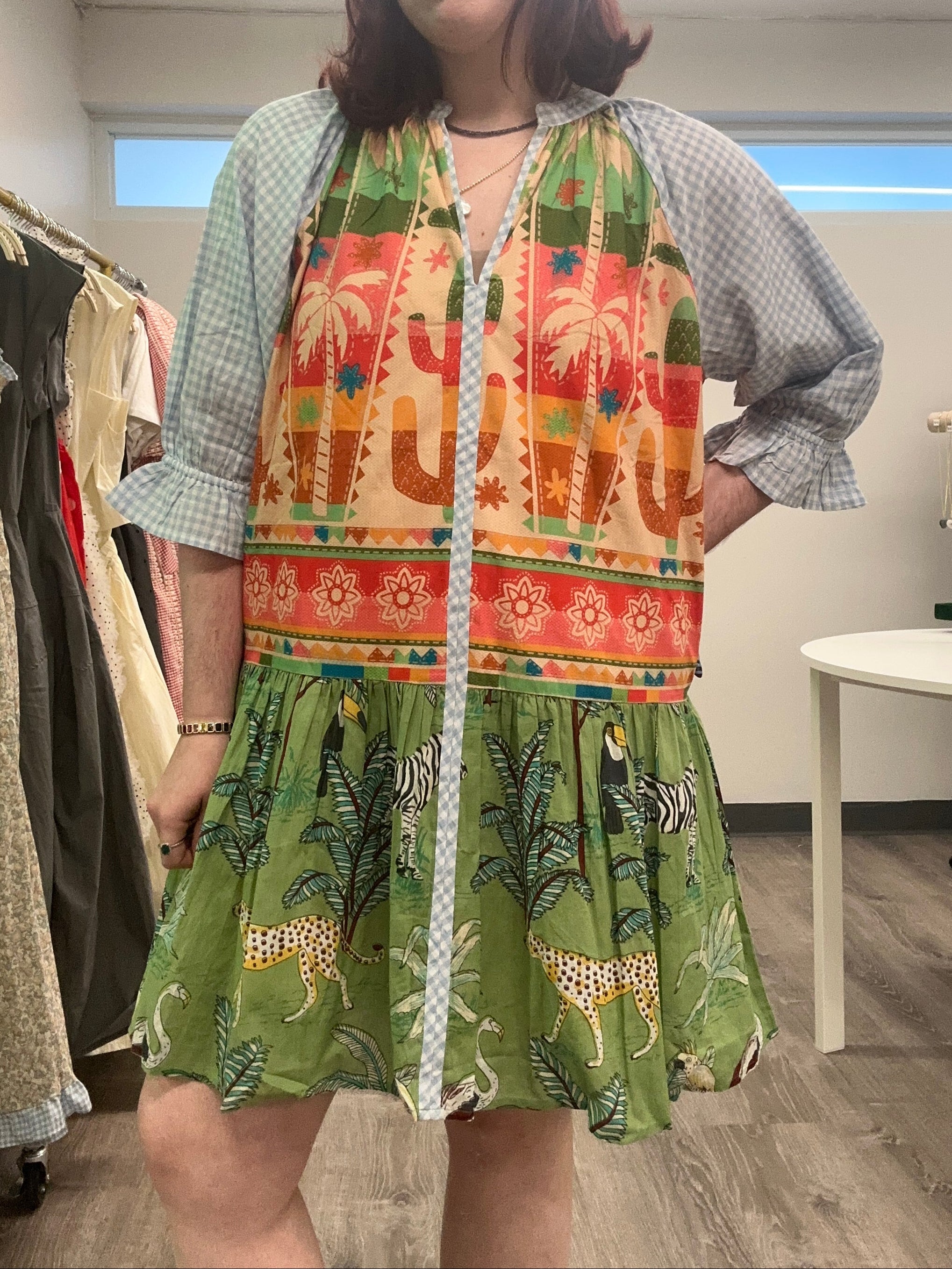 Tropical Western Dress