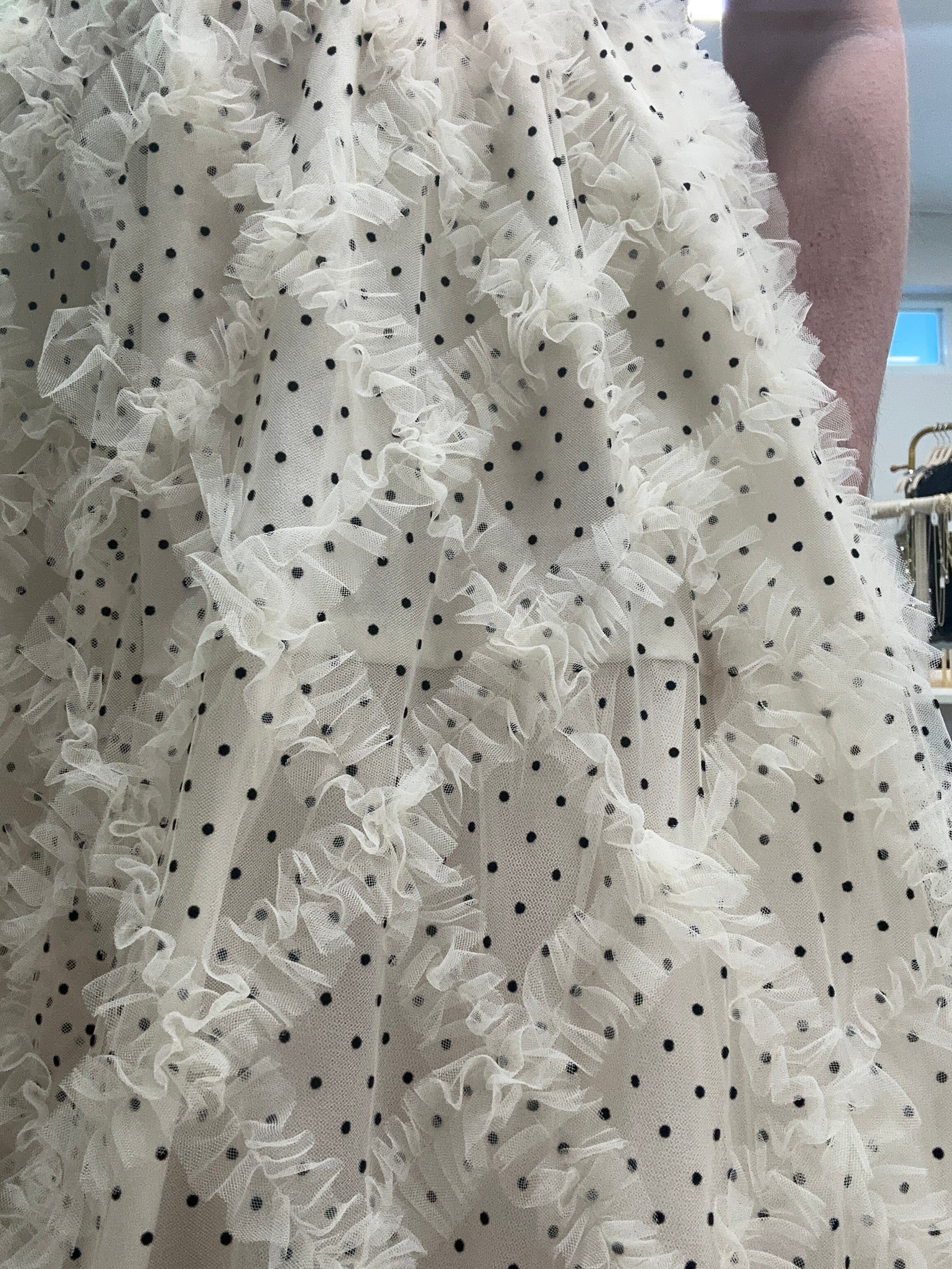 The Polka Dot Tulle Midi Dress