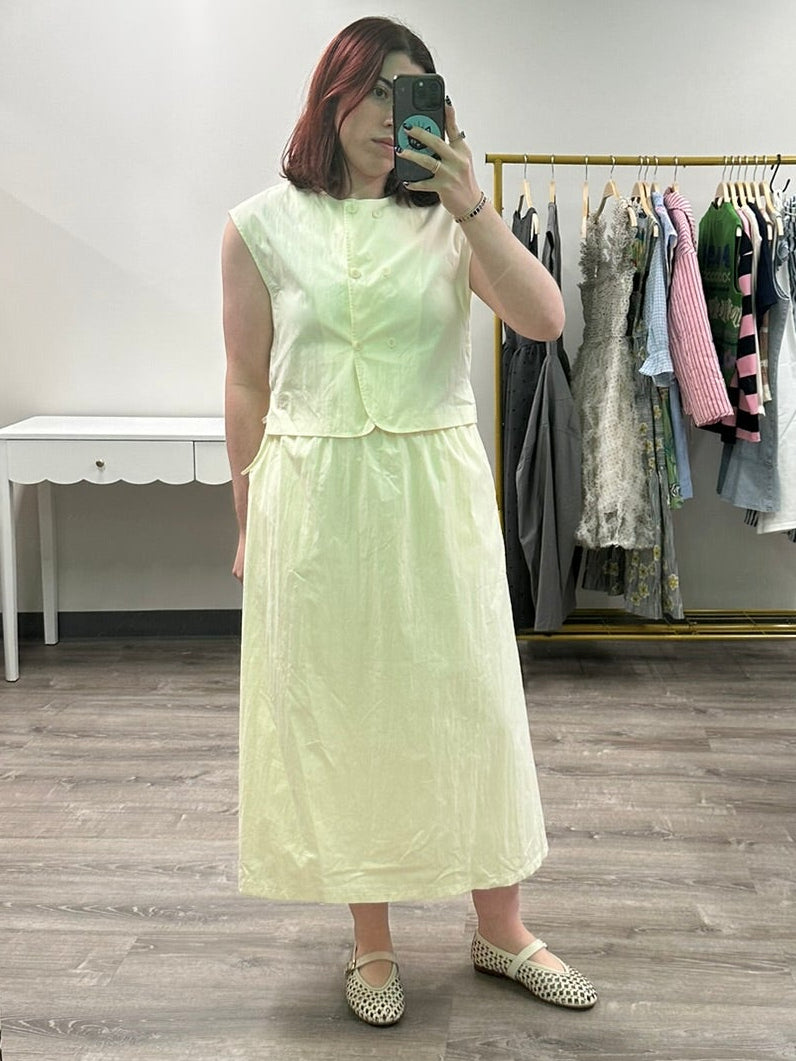 The Butter Yellow Midi Set