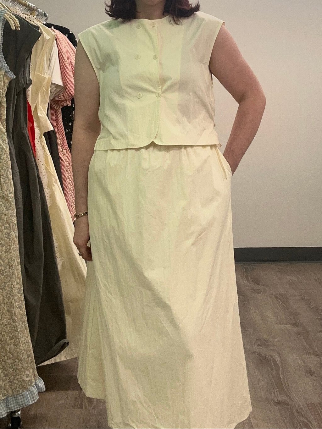 The Butter Yellow Midi Set