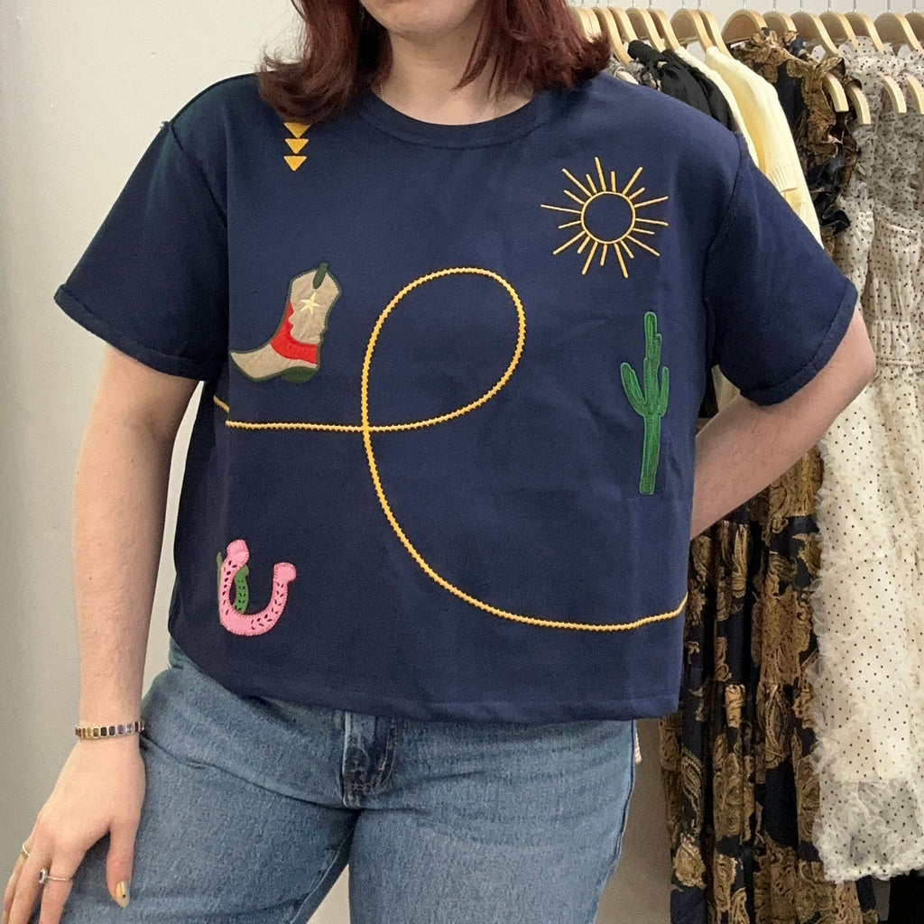 Lucky Western Tee