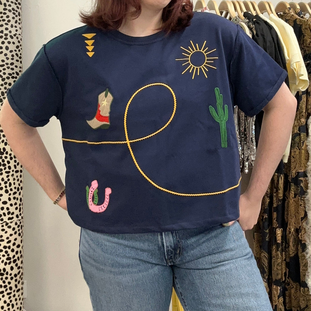 Lucky Western Tee