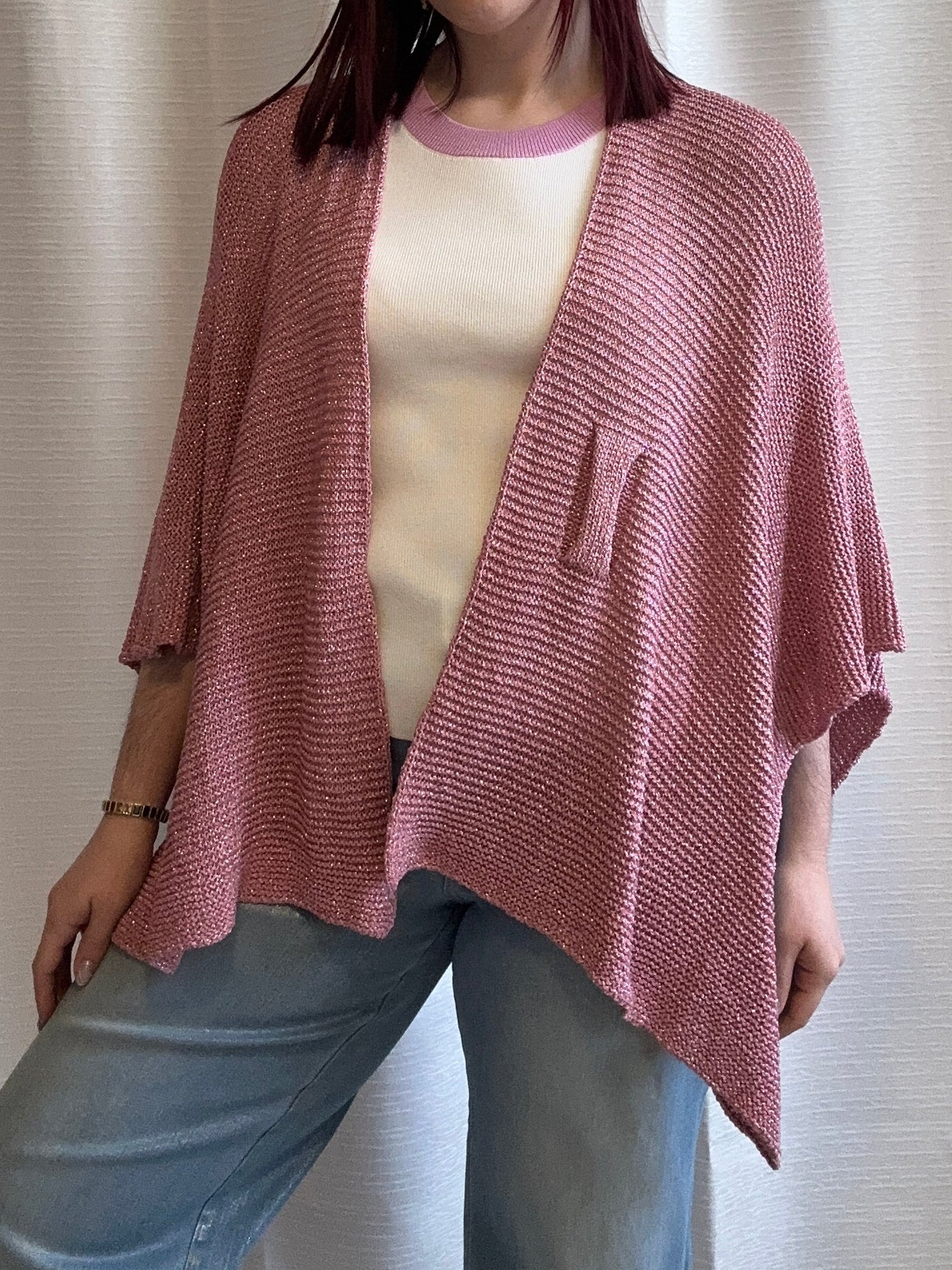 Shimmer Knit Wrap