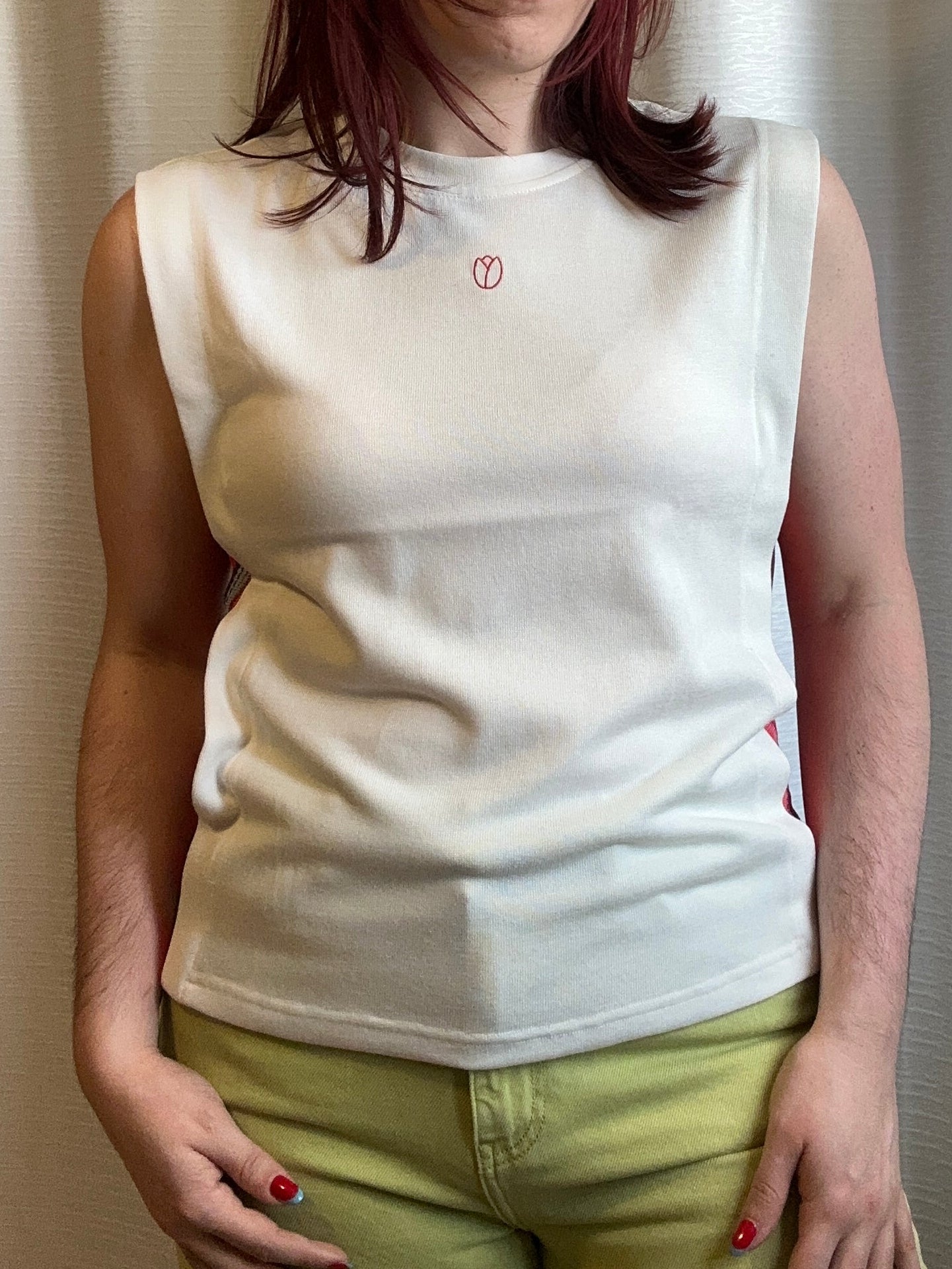 Cloud Dancer Tulip Tank