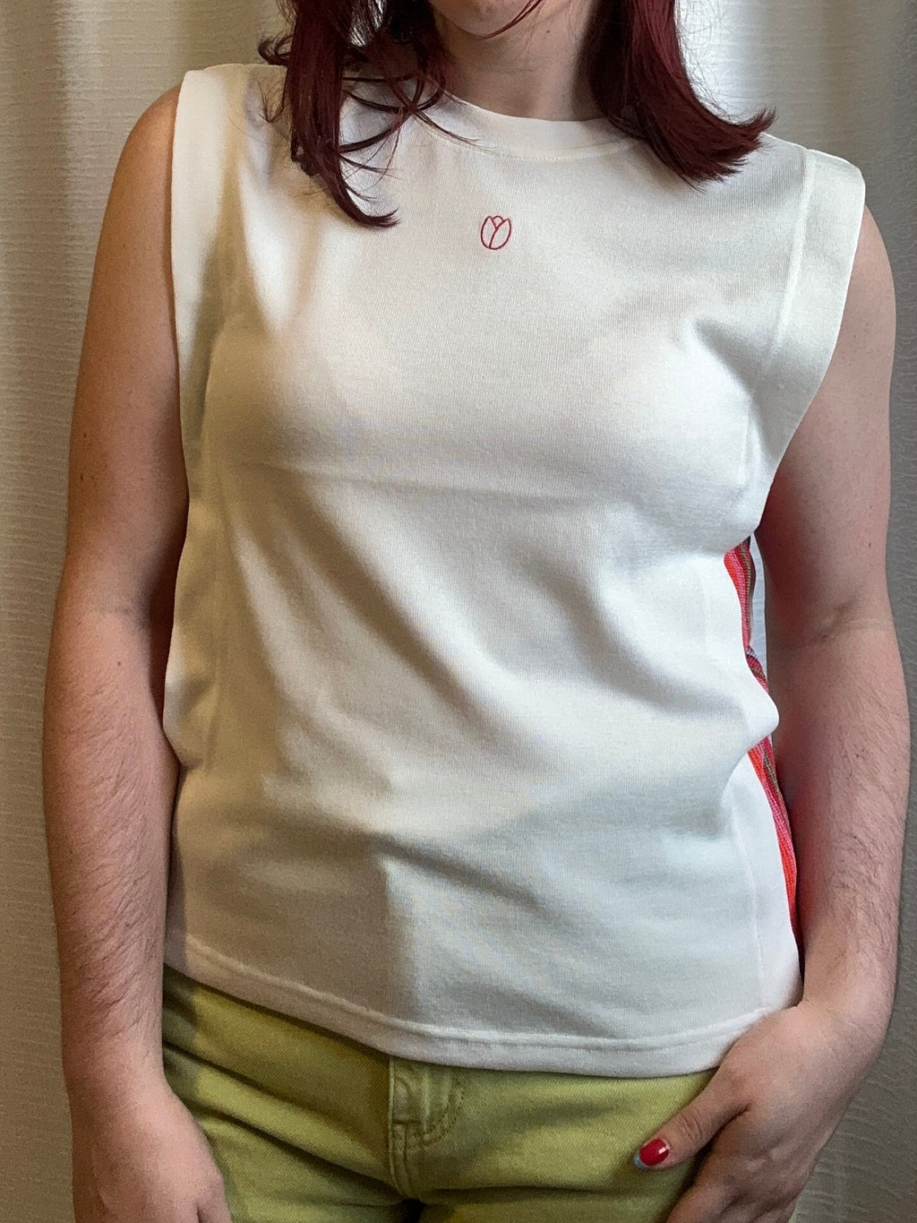 Cloud Dancer Tulip Tank
