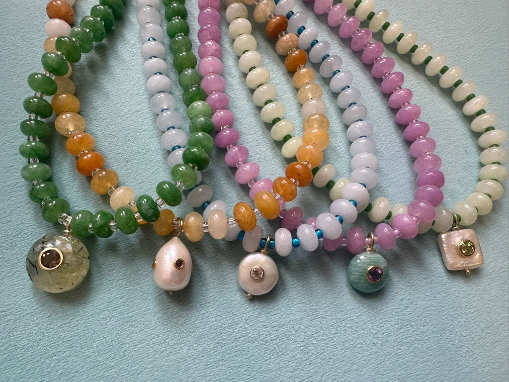 Honey Jade Necklace