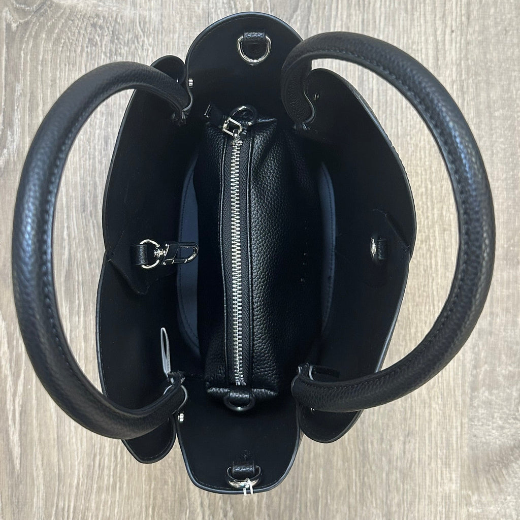 Melie Bianco Black Tulip Bag