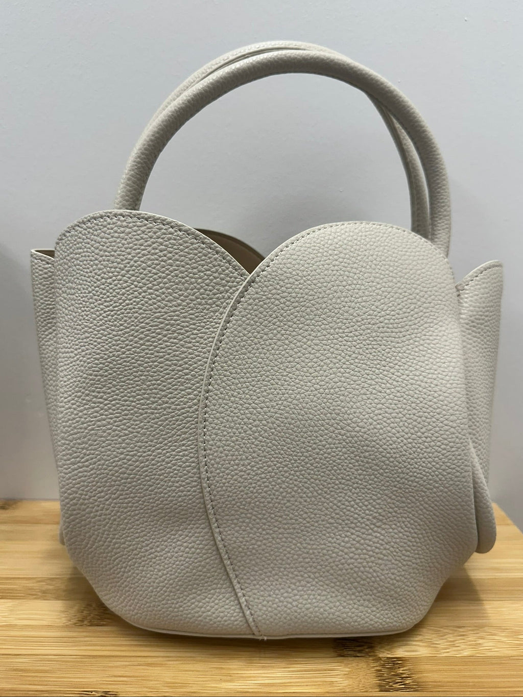 Melie Bianco Nude Tulip Bag