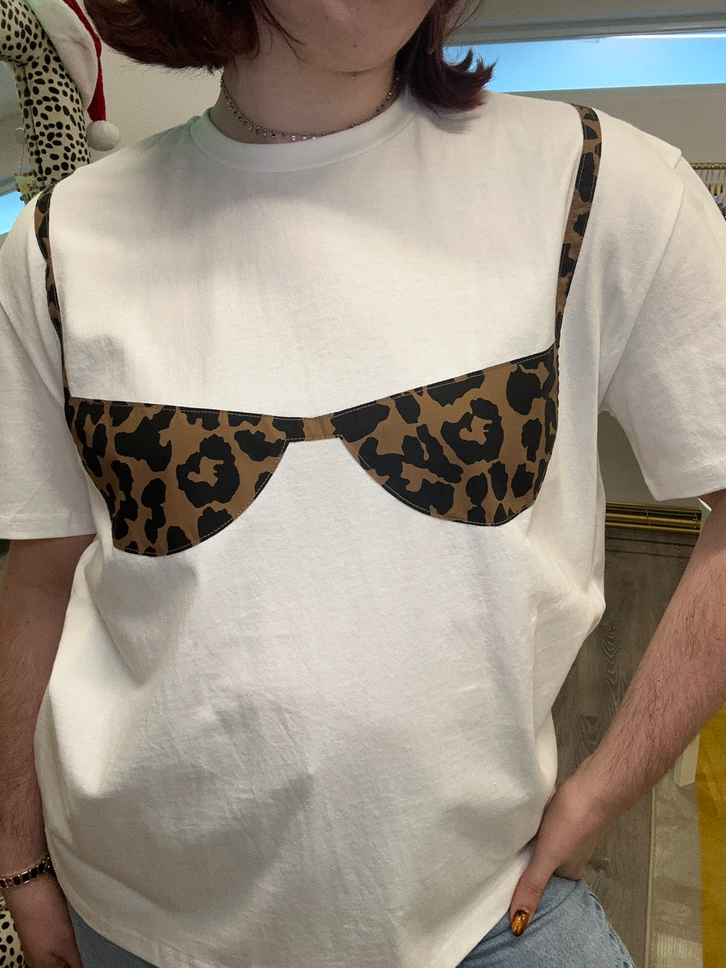 Leopard Bra Tee