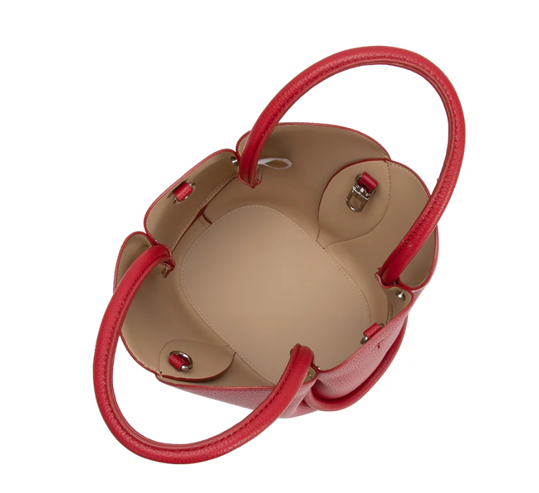 Melie Bianco Red Tulip Bag