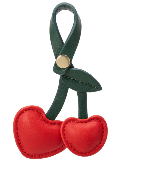 Melie Bianco Cherry Bag Charm