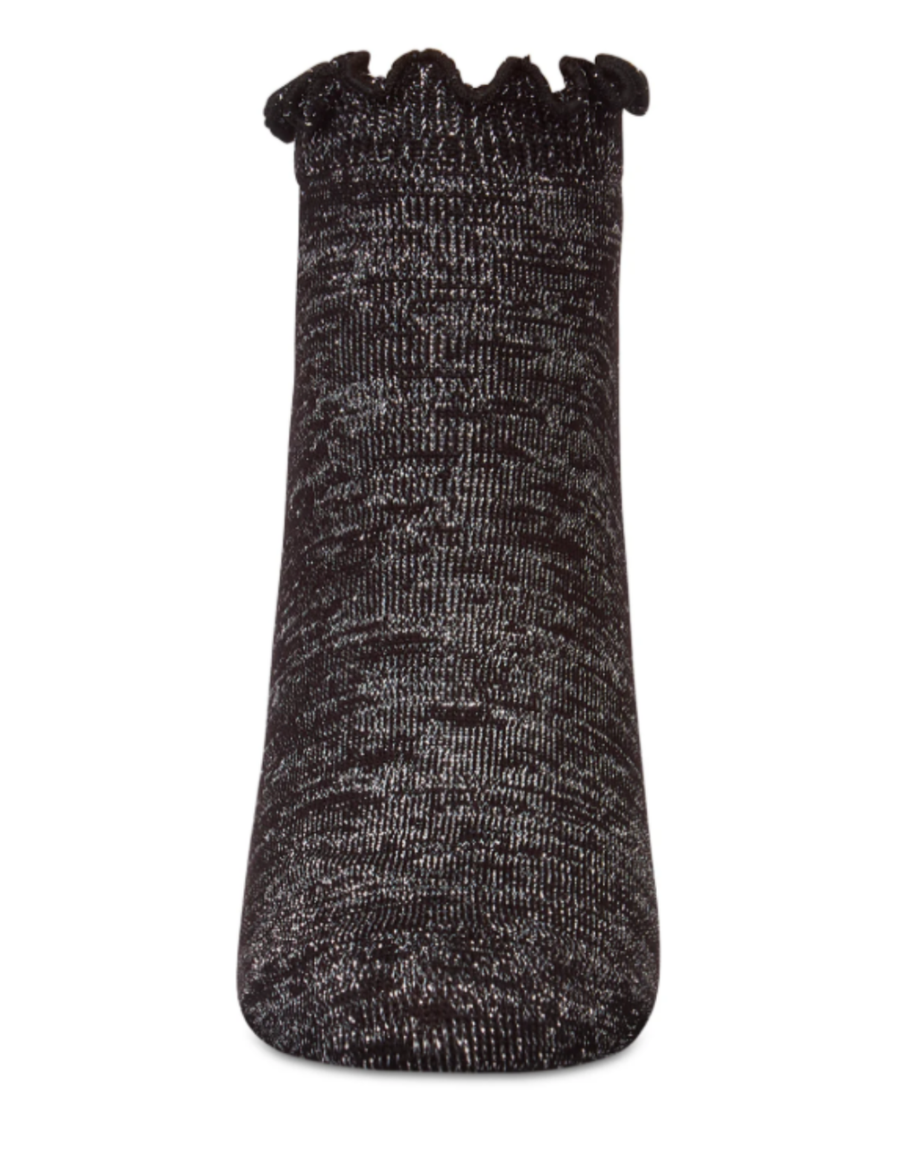 Lurex Ruffle Shortie Sock