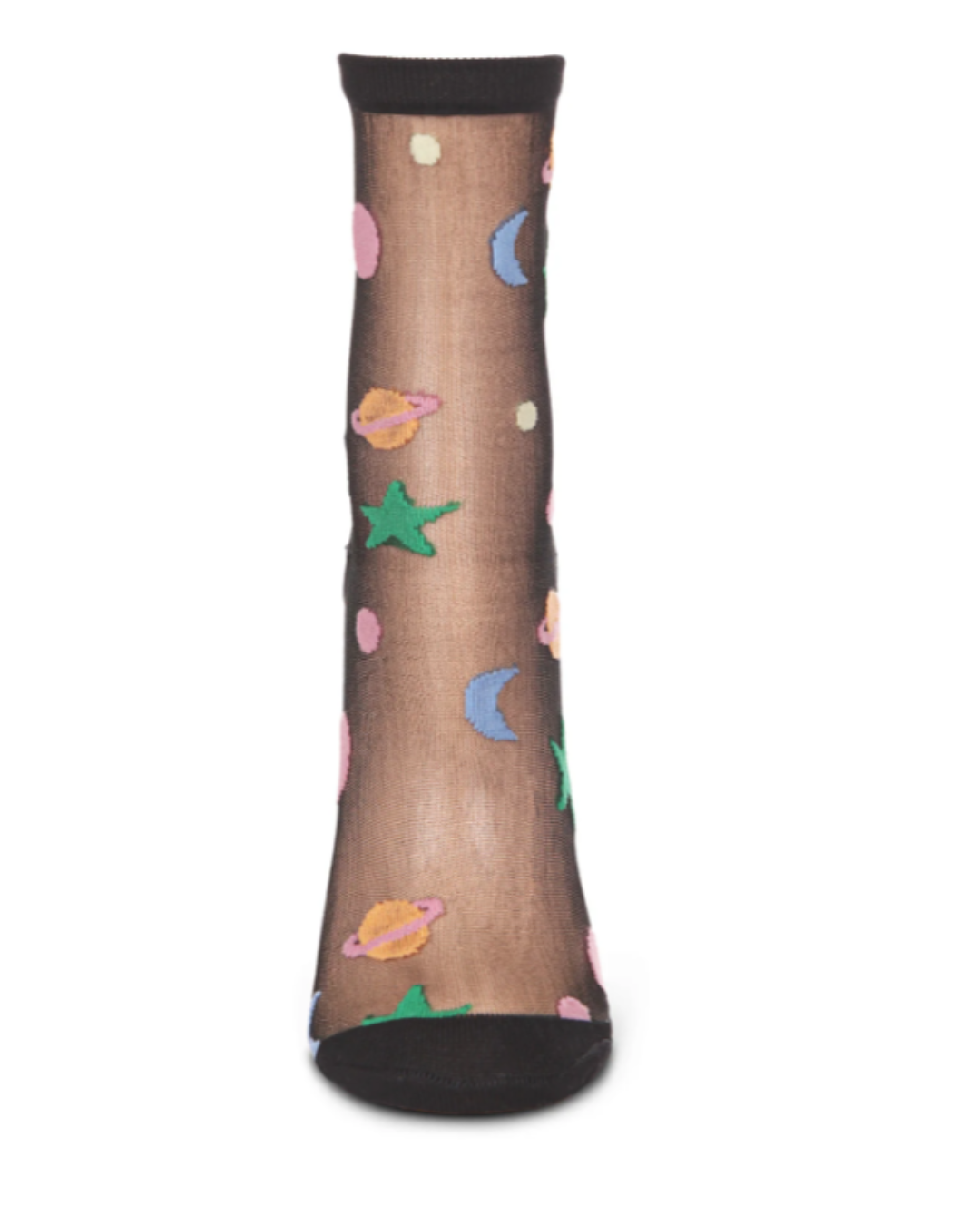 Sheer Cosmic Crew Sock