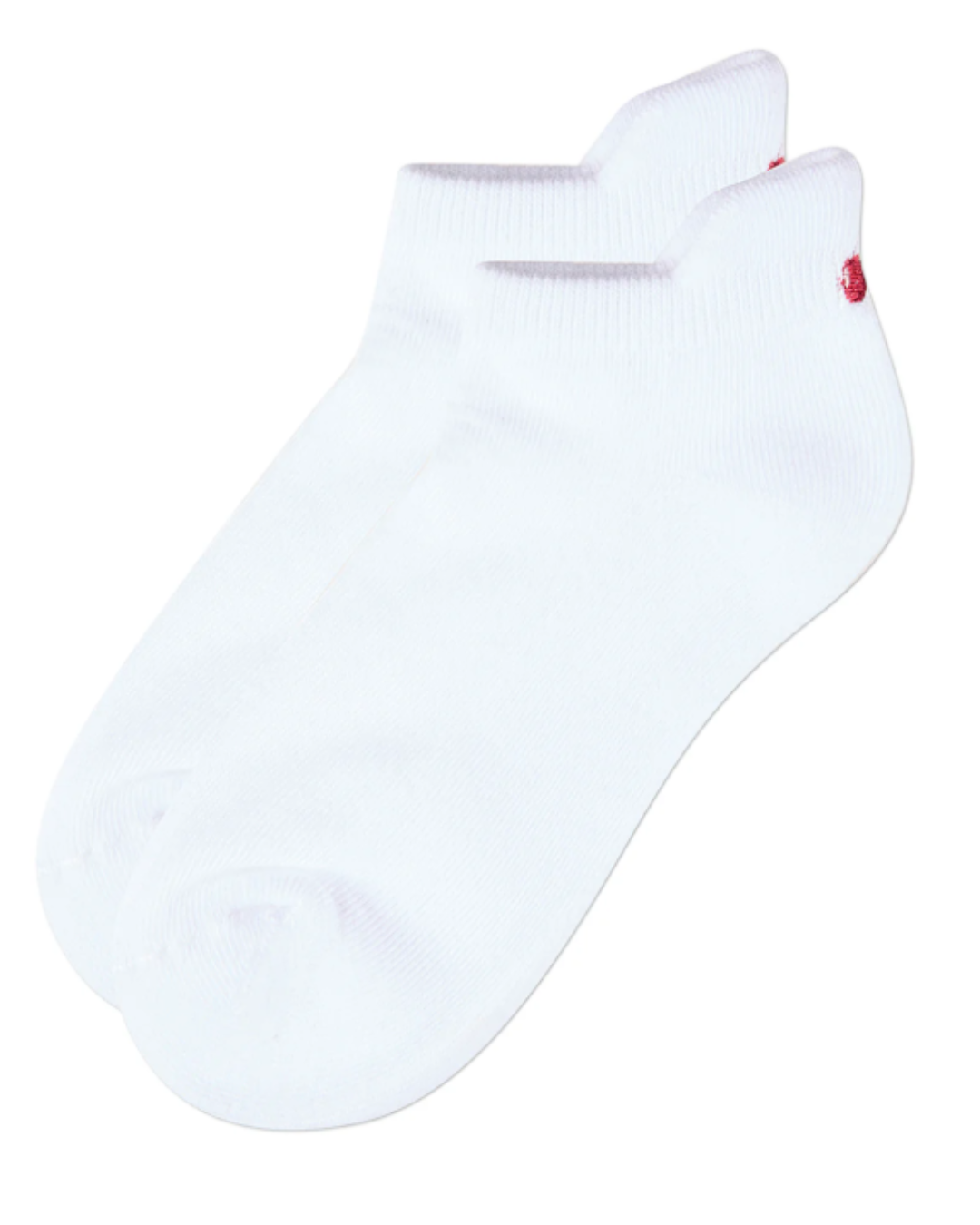 Cherry Embroidered Shortie Sock